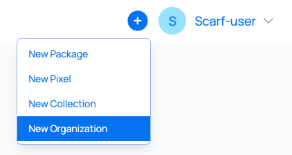 Organization button